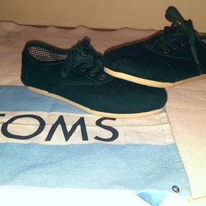 TOMS Teal Womens Cordones
